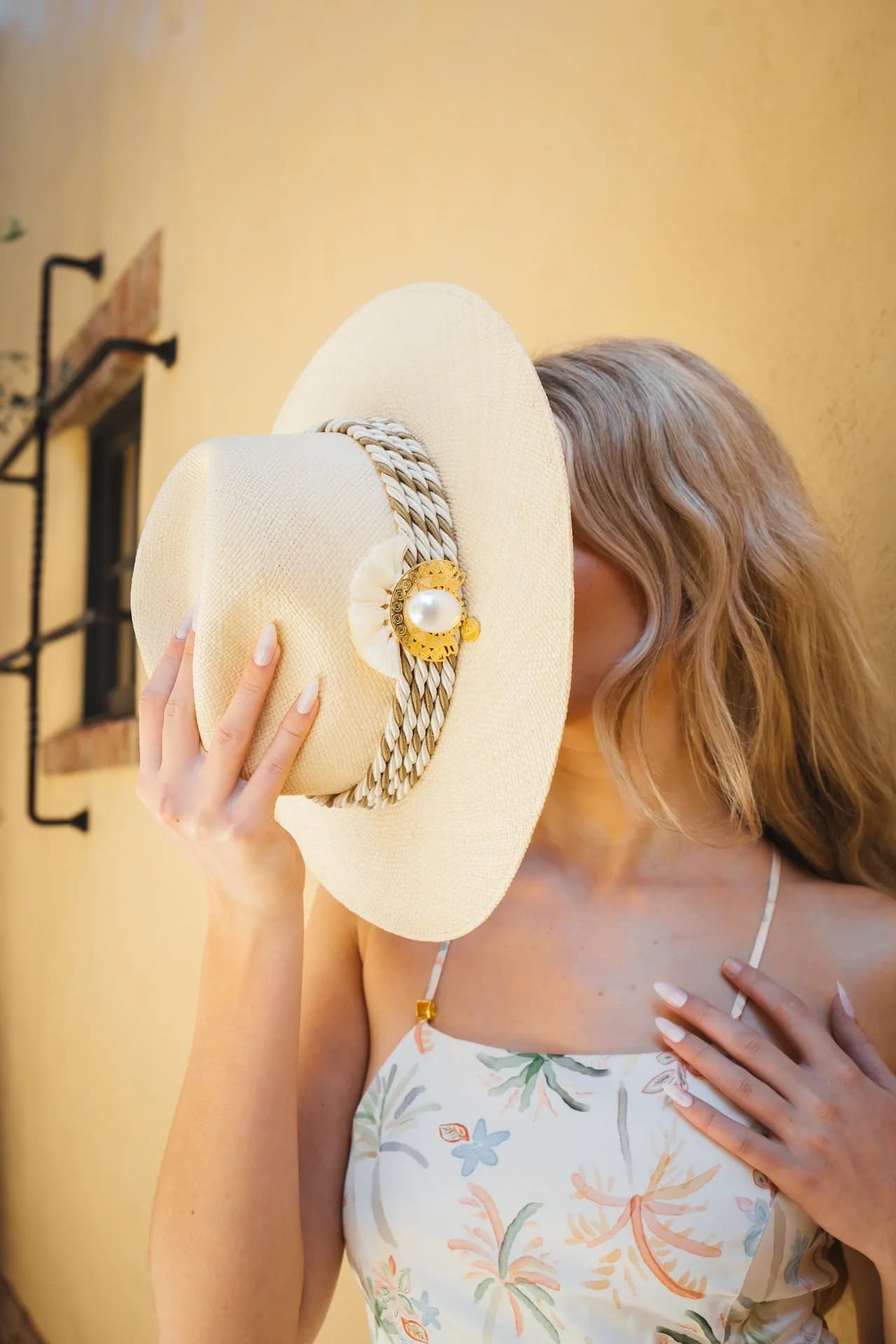 Orchid Monaco Hat — view 2